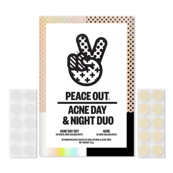 Peace OutSalicylic Acid Day & Night Duo