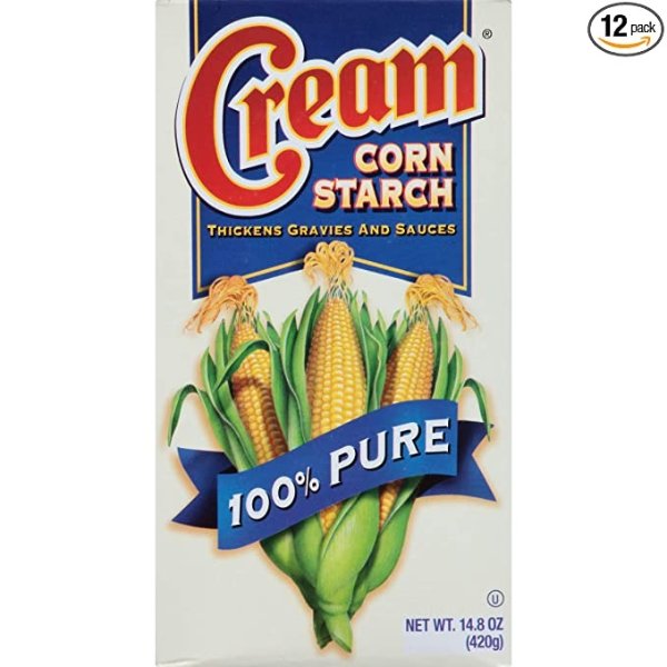 Star Cream Corn Starch, 14.8 oz. (Pack of 12)