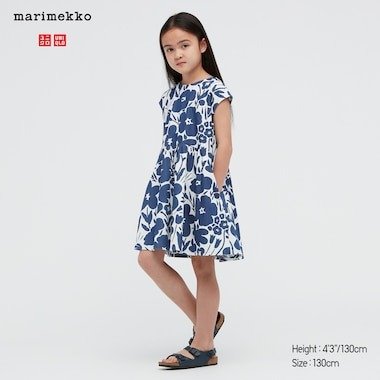 MARIMEKKO 系列 女童印花连身裙