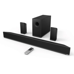 VIZIO 38" 5.1-Channel Sound Bar with Wireless Subwoofer and Rear Satellite