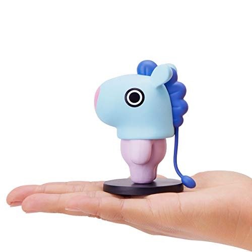 Official Merchandise by Line Friends - MANG Character Action Figure Toy Collectible Doll 3" Inch, Purple