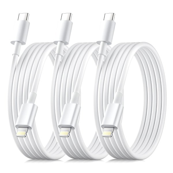 Gourde USB C to Lightning Cable 3ft 3Pack