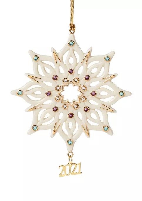2021 Annual Gemmed Snowflake Ornament