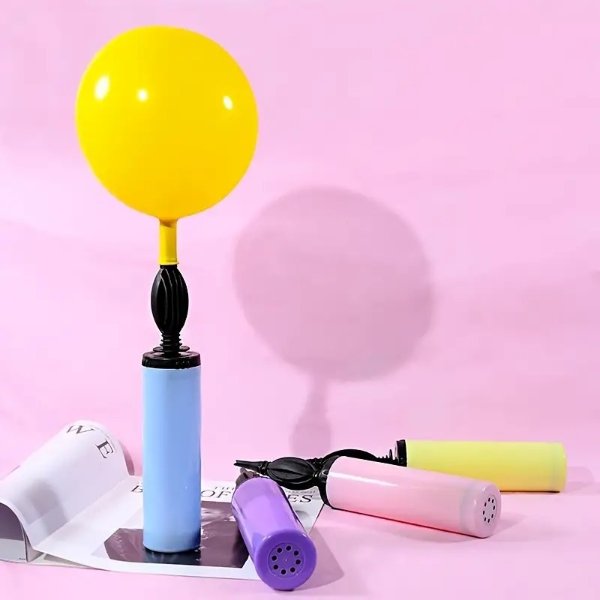 1pc Random Macaron Color Balloon Pump Manual Pump For Balloons Kids Party Balloons Supplies Accessories | Check Out Today's Deals Now | Temu