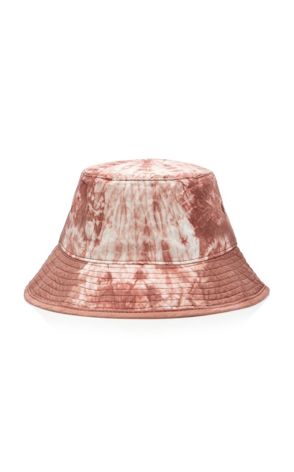 Brimmo Tie-Dyed Cotton Bucket Hat