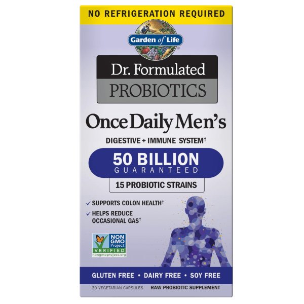 男性每日益生菌 - 30 Capsules