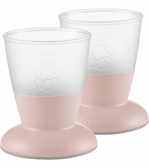 Baby Cup, 2-pack, Powder Pink