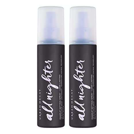 2-Pack All Nighter Long-Lasting Makeup Setting Spray - XL Size - Award-Winning Makeup Finishing Spray - Lasts Up to 16 Hours - Oil-Free (8.11 fl oz)