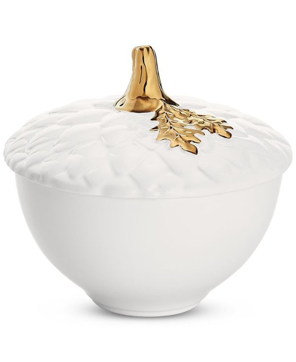 Harvest Acorn Soup Bowl with Lid, Created for Macy's