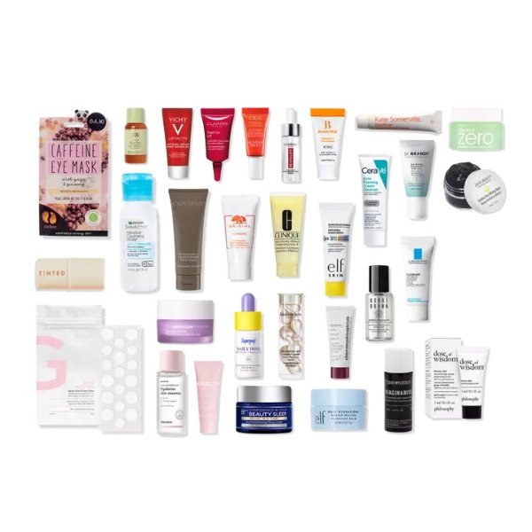 VarietyFree 31 Piece Skincare Gift with $80 purchase