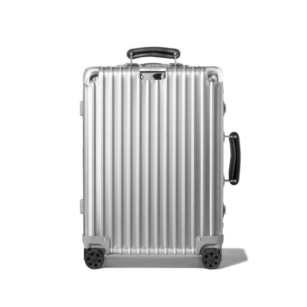 Classic Cabin Aluminum Carry-On Suitcase | Silver | RIMOWA
