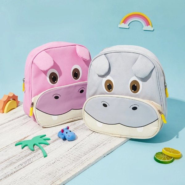 Toddler / Kid Hippo Design Backpack