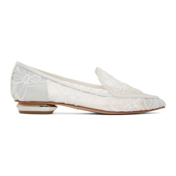 - White Orchid Beya Loafers