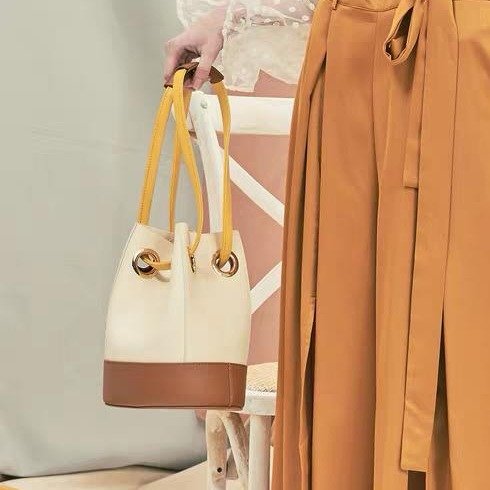Morandi 抽绳水桶包 - 抹茶绿 | UNITUDE 时尚手袋线上商店