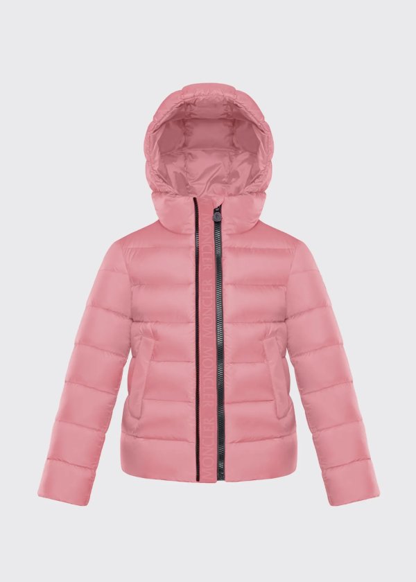 Althia Hooded Quilted Puffer Jacket, Size 8-14