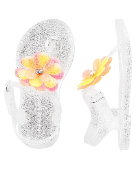 T-Strap Jelly Sandals