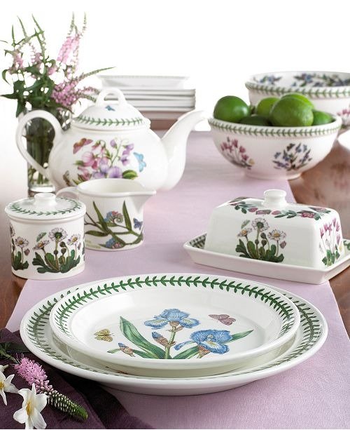 Botanic Garden 22 Piece Set Service for 4, Created for Macy's
