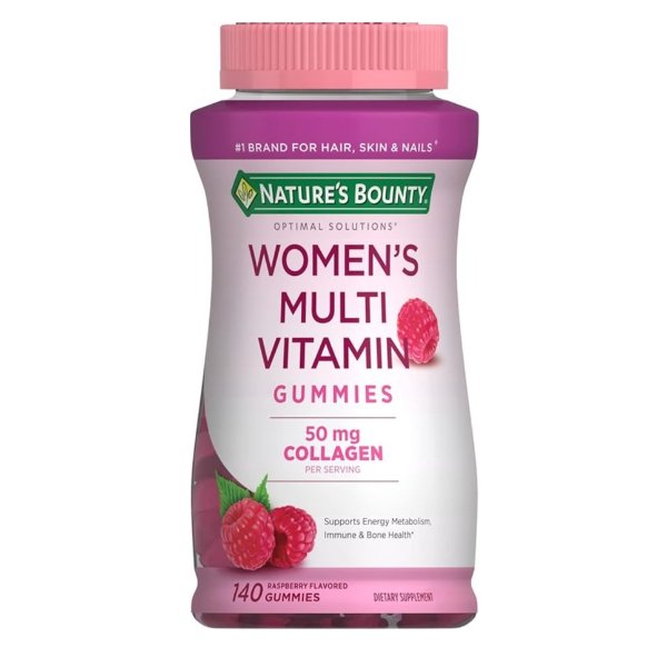 Optimal Solutions, Women's Multivitamin Gummies for Immune Support
