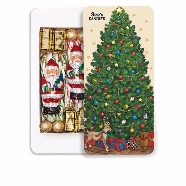 圣诞树造型巧克力礼盒