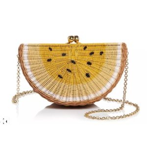 $151.8 Bloomingdales SERPUI現有百香果藤編包特價熱賣中