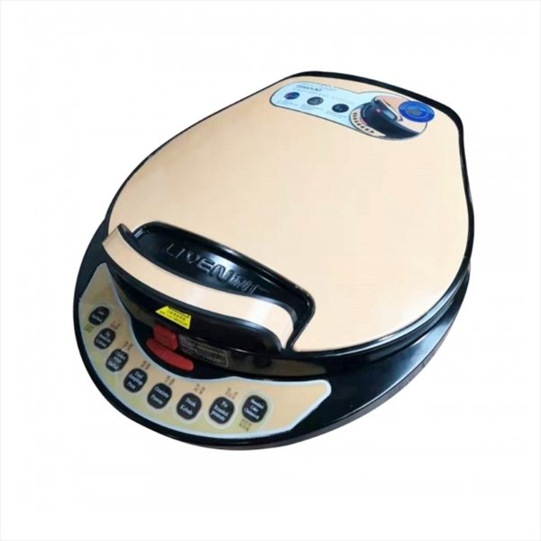 畅销款黄金贝壳电饼铛 LR-A434 上下盘可拆卸 双面悬浮加热 自动控温