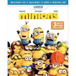 Minions (3D Blu-ray + Blu-ray + DVD + Digital HD)