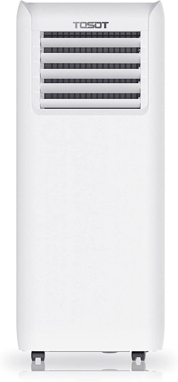 8,000 BTU Portable Air Conditioner, Easier to Install, Quiet and 3-in-1 Portable AC, Dehumidifier, Fan for Rooms Up To 250 sq ft, Aovia Series