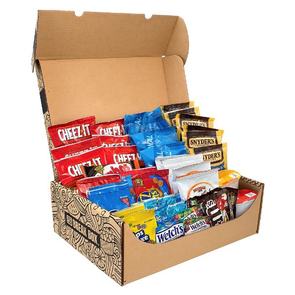 Break Box Party Snack Mix, Assorted, 45/Box