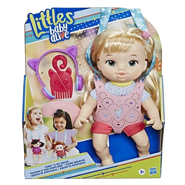 Littles, Carry ‘N Go Squad, Little Chloe Blonde Hair Doll,