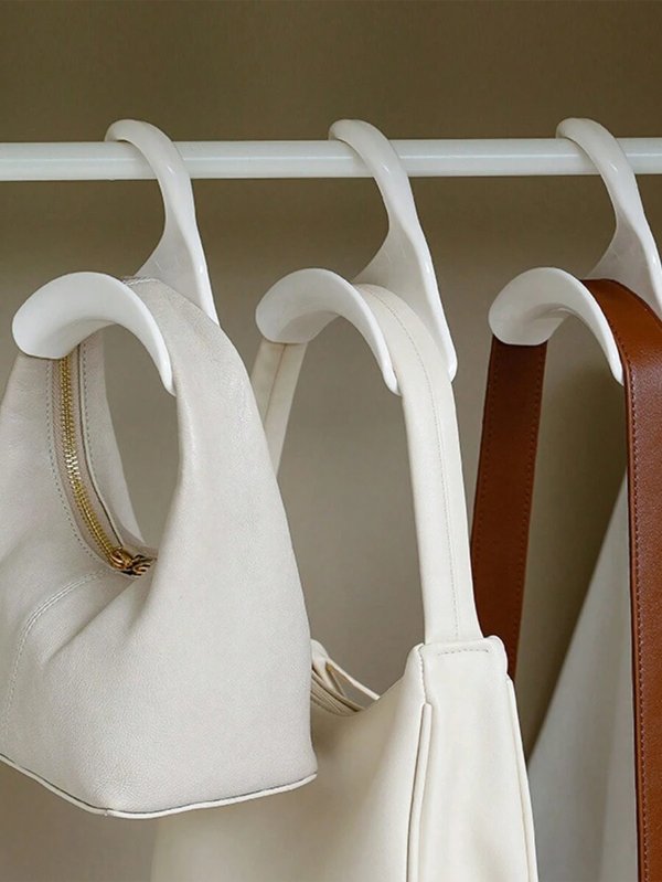 5 Pack Purse Hanger Hook Acrylic Bag Hanger Handbag Tote Bag Rack Holder Closet Organizer Storage for Backpacks Satchels Purses Handbags Tote Holder | SHEIN USA