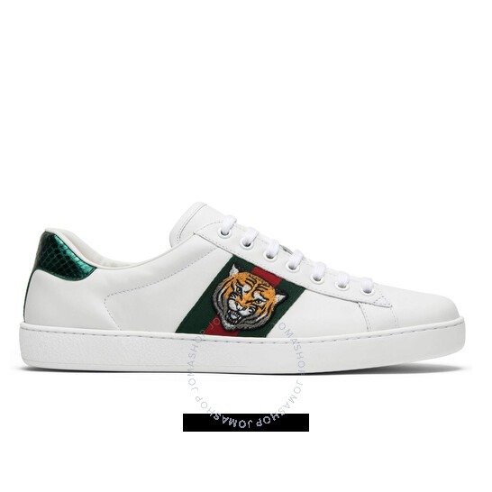 Men's Ace Embroidered Tiger Web Sneakers