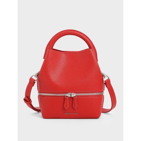 Charles Keith Chain Flap Shoulder Bag Red Up To 60% Off