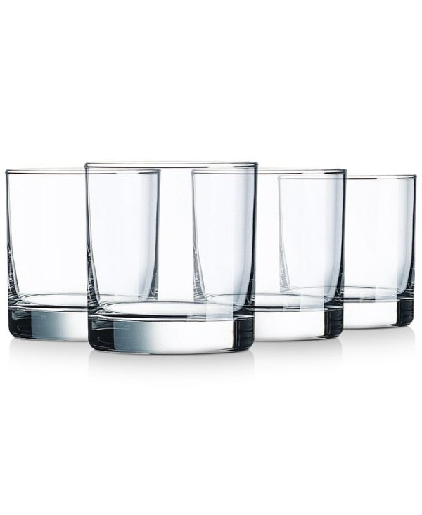 Aristocrat 玻璃水杯 10.25oz  4个装