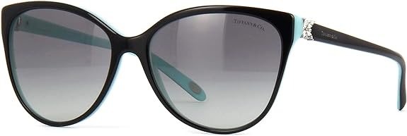 Tiffany TF 4089B 8055-3C Black Cats Eyes Sunglasses Lens Category 2 Size, 58mm
