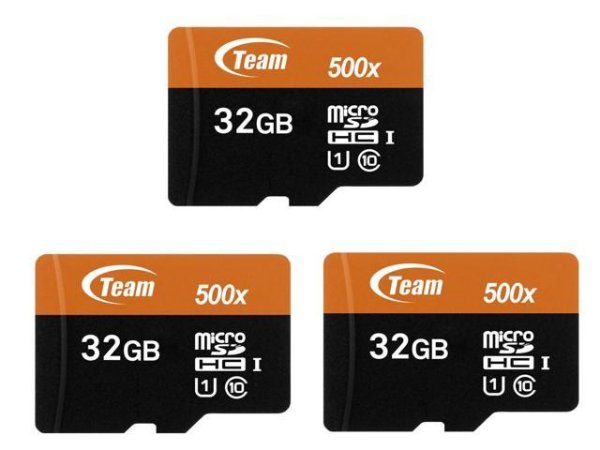 32GB microSDHC UHS-I/U1 Class 10 Memory Card X 3