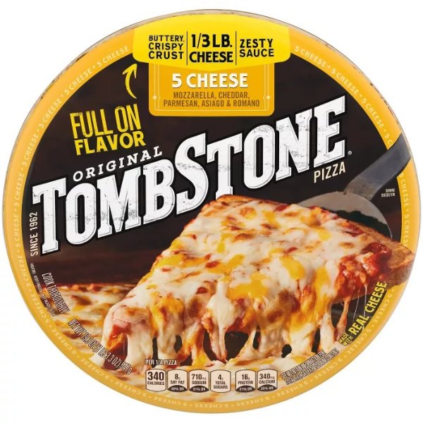 Tombstone Original 5 Cheese Frozen Pizza - 18.5oz