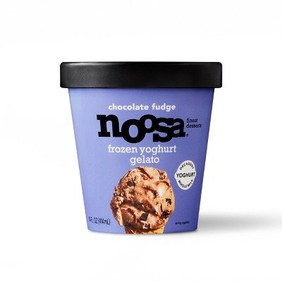Noosa Frozen Yogurt Gelato Chocolate Fudge - 14oz