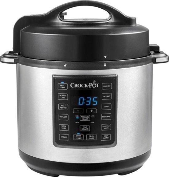 - Express6-Quart Pressure Cooker - Stainless Steel