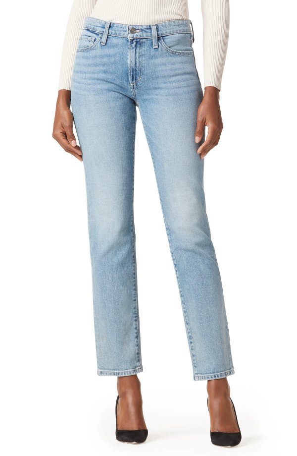 The Lara Mid Rise Ankle Cigarette Jeans