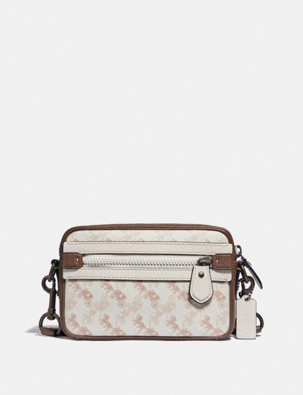 Academy Crossbody With Horse and Carriage Print