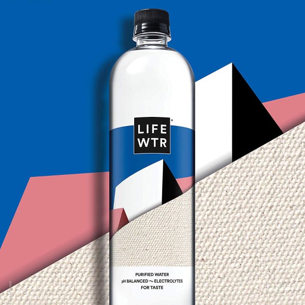 LIFEWTR pH Balanced with Electrolytes For Taste 500 mL Pack of 12