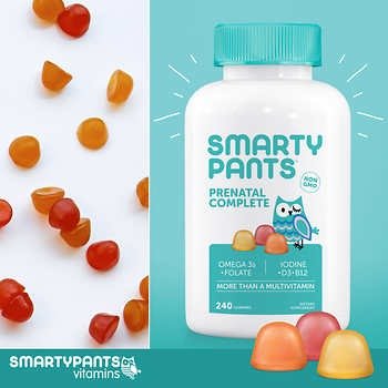 SmartyPants Prenatal Complete, 240 Adult Gummies