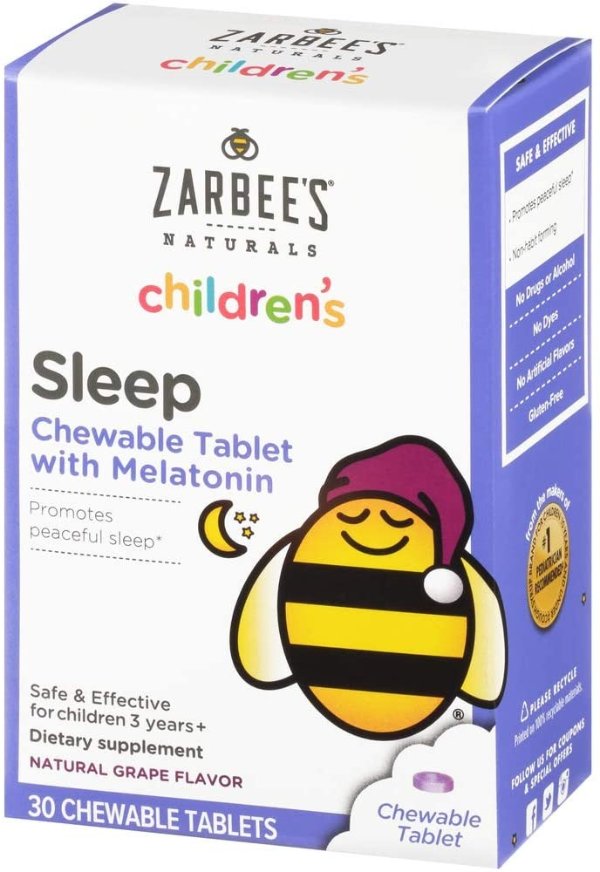 Children's Sleep with Melatonin Supplement