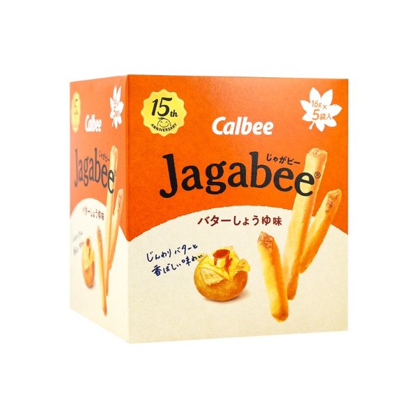 卡乐比Jagabee 黄油酱油味薯条 80g