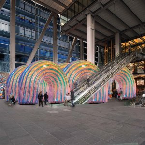 英国彩虹气球展 伦敦限时展出 超闪超美超出片 错过等1年