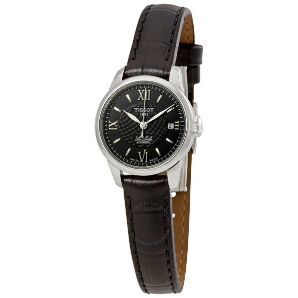 Le Locle Automatic Black Dial Ladies Watch T41112357