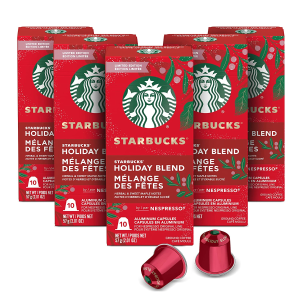 Starbucks Nespresso 季节限定Holiday Blend咖啡胶囊 50颗