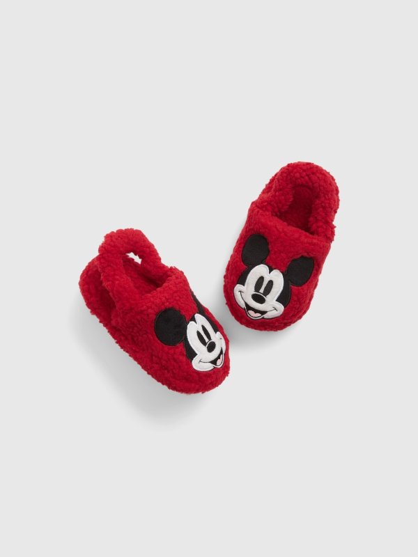 babyGap | Disney Mickey Mouse Sherpa Slippers