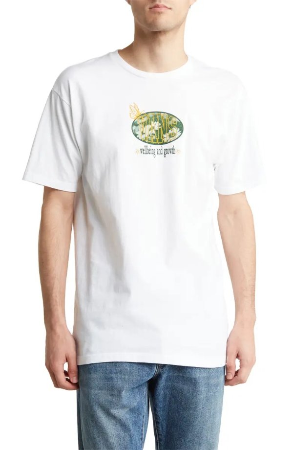 Department of Vans Photo Cotton Graphic T-Shirt