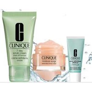  + FREE Shipping with any purchase @ Clinique